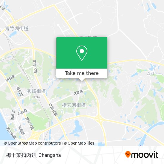 梅干菜扣肉饼 map