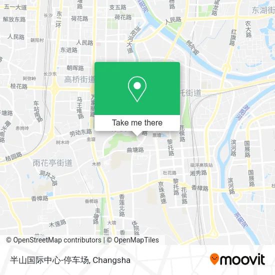 半山国际中心-停车场 map