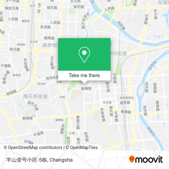 半山壹号小区-5栋 map