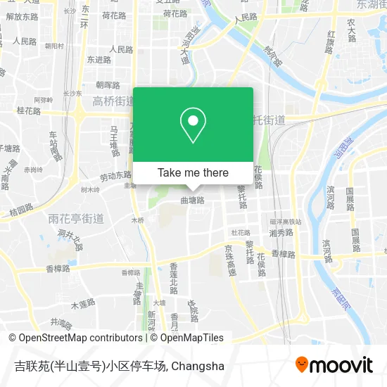 吉联苑(半山壹号)小区停车场 map