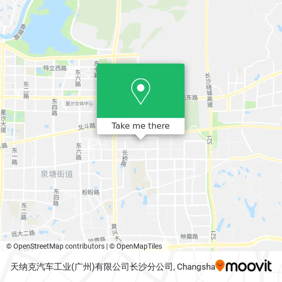 天纳克汽车工业(广州)有限公司长沙分公司 map