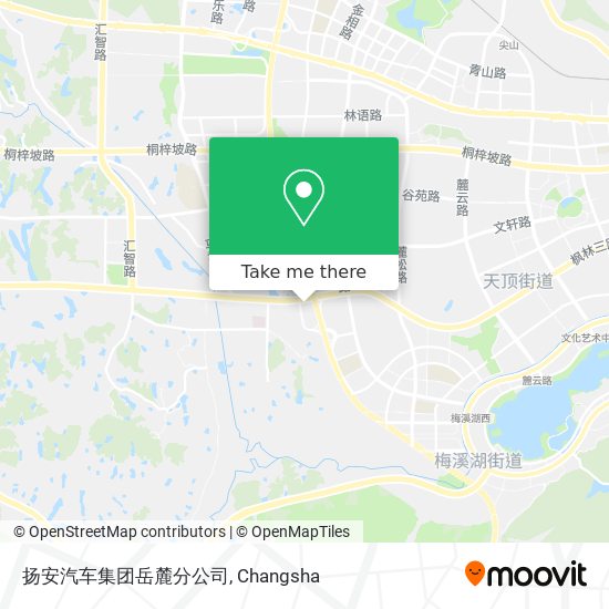 扬安汽车集团岳麓分公司 map