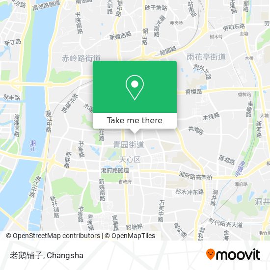 老鹅铺子 map