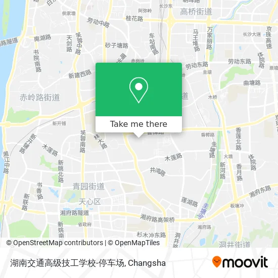 湖南交通高级技工学校-停车场 map