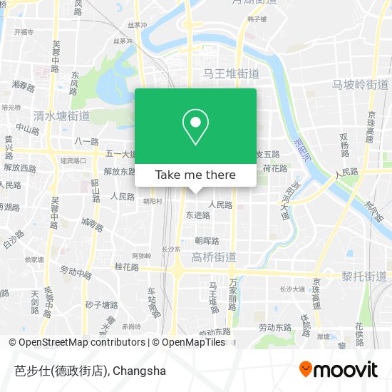 芭步仕(德政街店) map