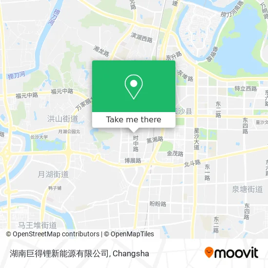 湖南巨得锂新能源有限公司 map