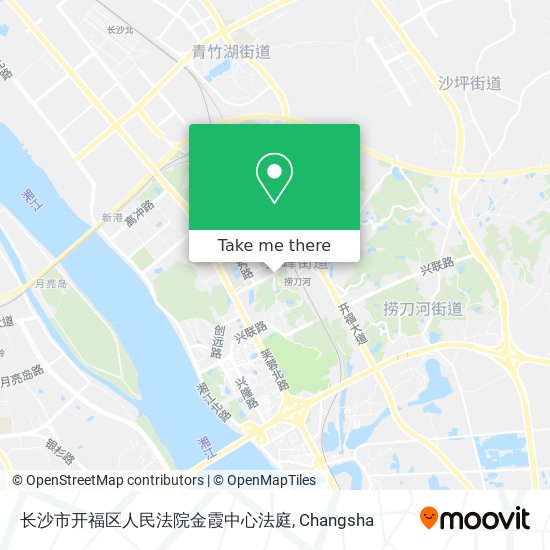 长沙市开福区人民法院金霞中心法庭 map