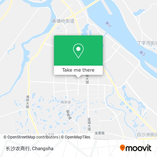 长沙农商行 map