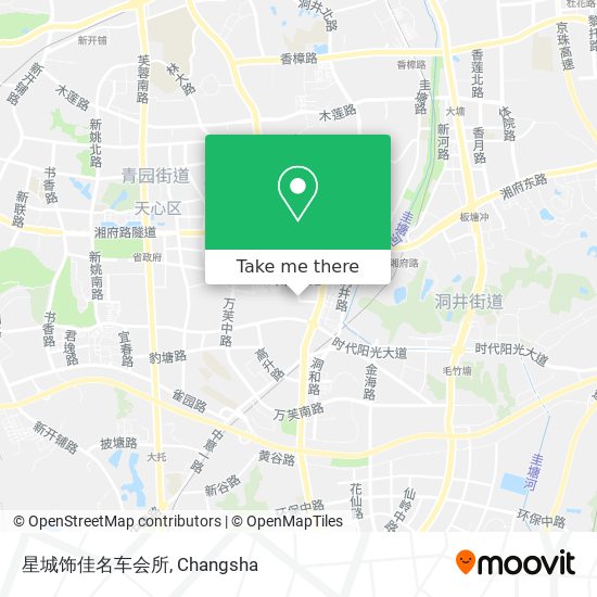 星城饰佳名车会所 map
