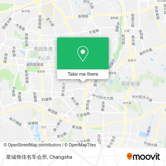 星城饰佳名车会所 map