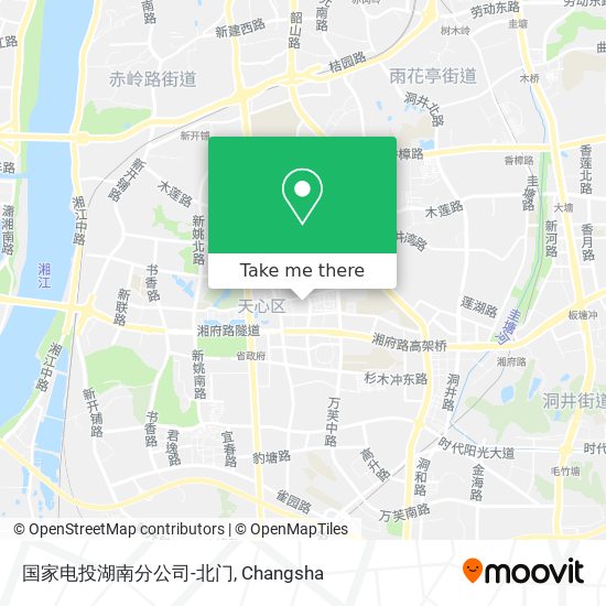 国家电投湖南分公司-北门 map