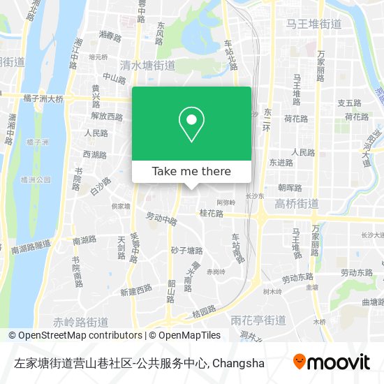 左家塘街道营山巷社区-公共服务中心 map