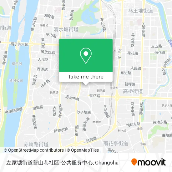 左家塘街道营山巷社区-公共服务中心 map