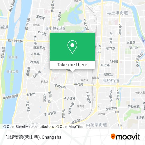 仙妮蕾德(营山巷) map