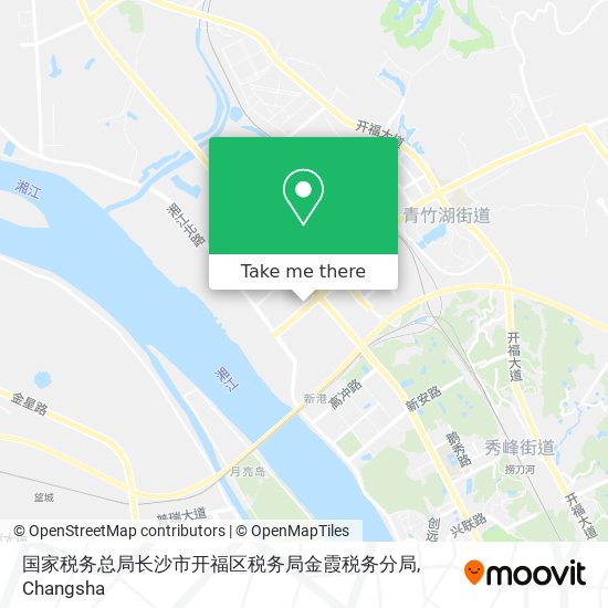 国家税务总局长沙市开福区税务局金霞税务分局 map