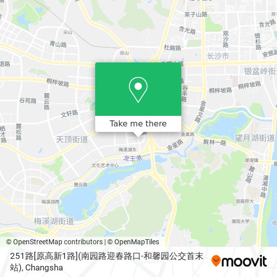 251路[原高新1路](南园路迎春路口-和馨园公交首末站) map