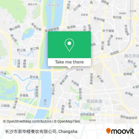 长沙市新华楼餐饮有限公司 map