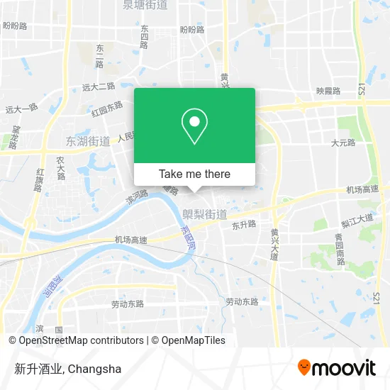 新升酒业 map