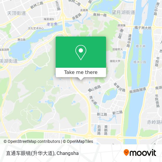 直通车眼镜(升华大道) map