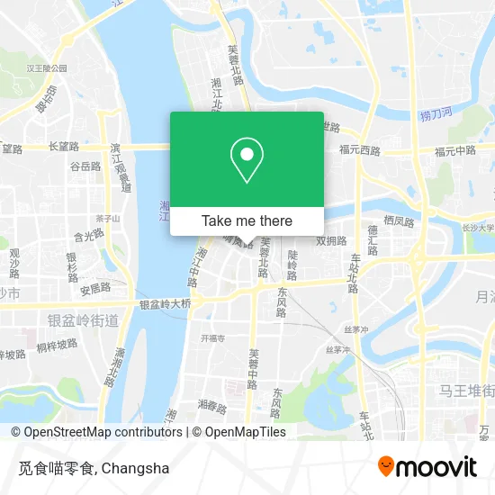 觅食喵零食 map