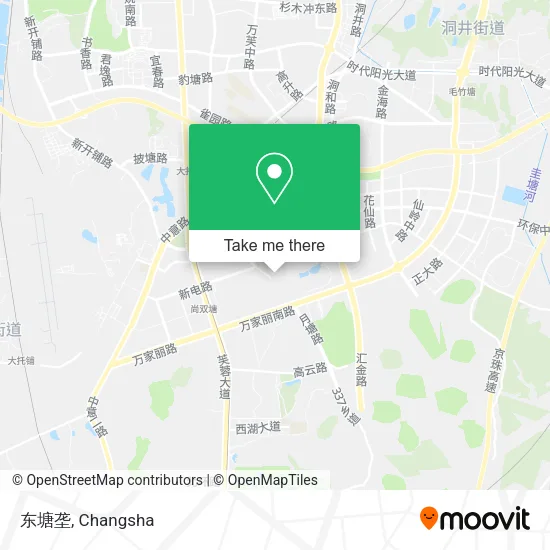 东塘垄 map