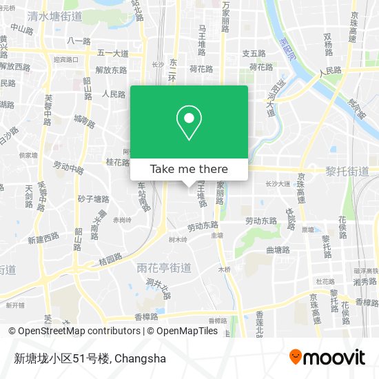 新塘垅小区51号楼 map