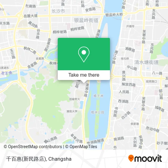 千百惠(新民路店) map