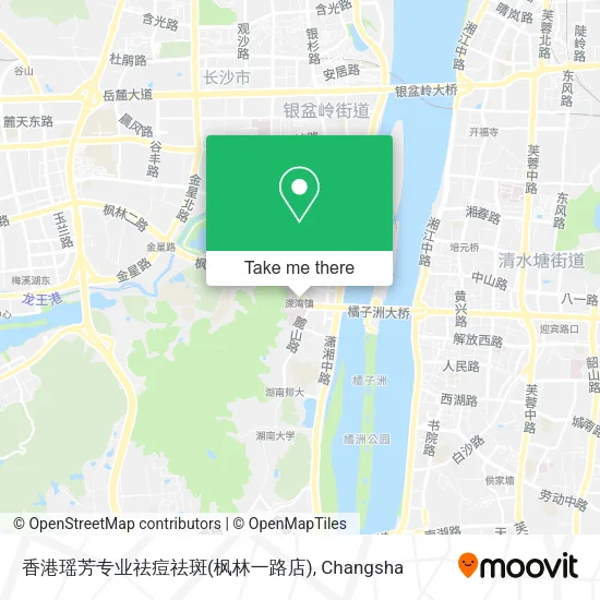 香港瑶芳专业祛痘祛斑(枫林一路店) map
