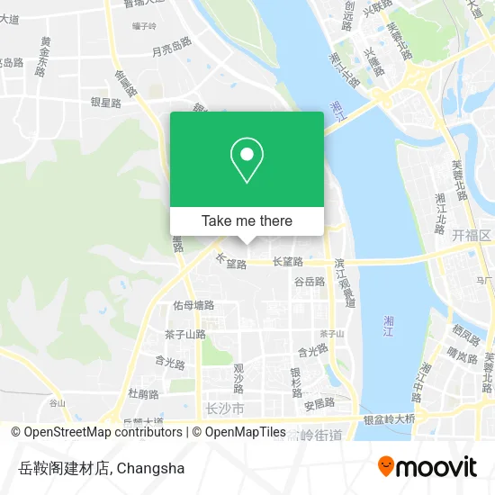 岳鞍阁建材店 map
