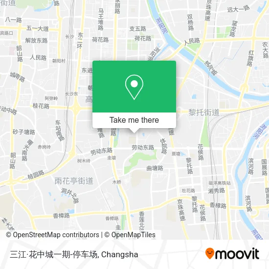 三江·花中城一期-停车场 map