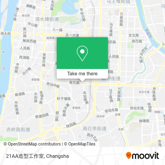 21AA造型工作室 map