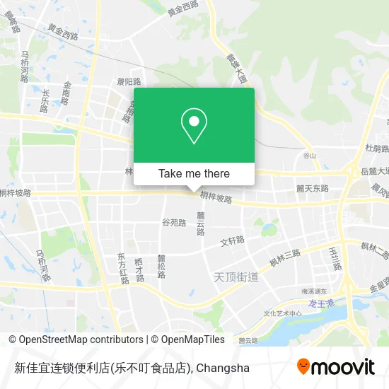 新佳宜连锁便利店(乐不叮食品店) map