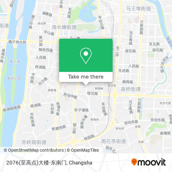 2076(至高点)大楼-东南门 map