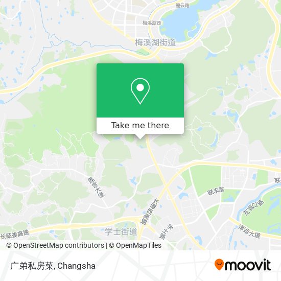 广弟私房菜 map