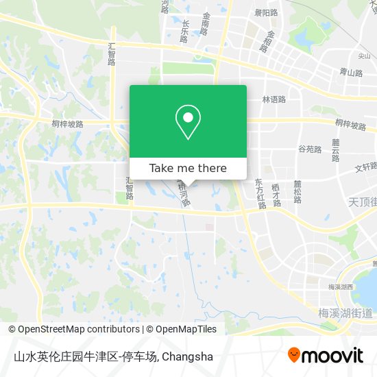 山水英伦庄园牛津区-停车场 map