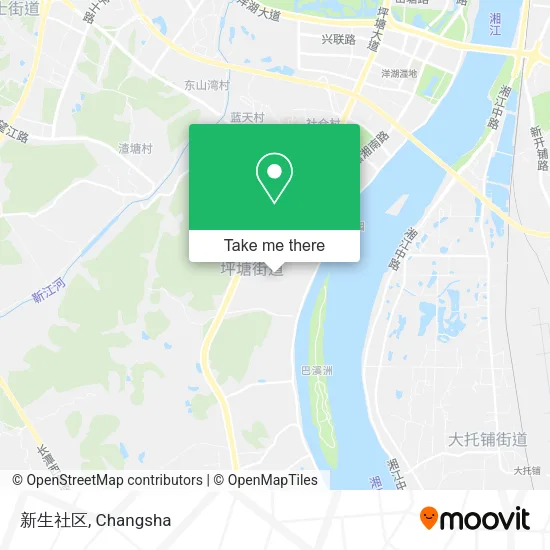 新生社区 map