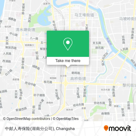 中邮人寿保险(湖南分公司) map