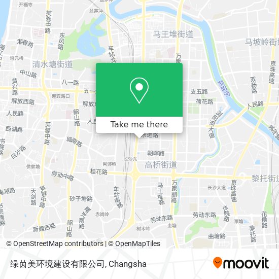 绿茵美环境建设有限公司 map