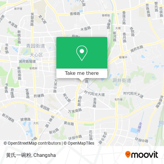 黄氏一碗粉 map