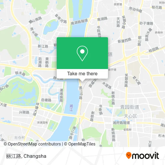 丽江路 map