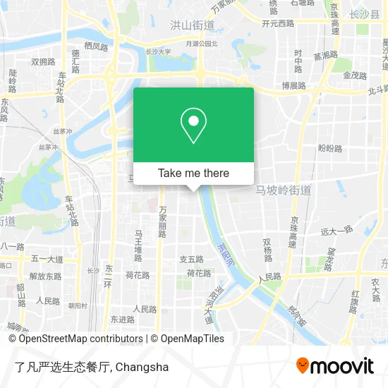 了凡严选生态餐厅 map