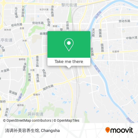 清调补美容养生馆 map