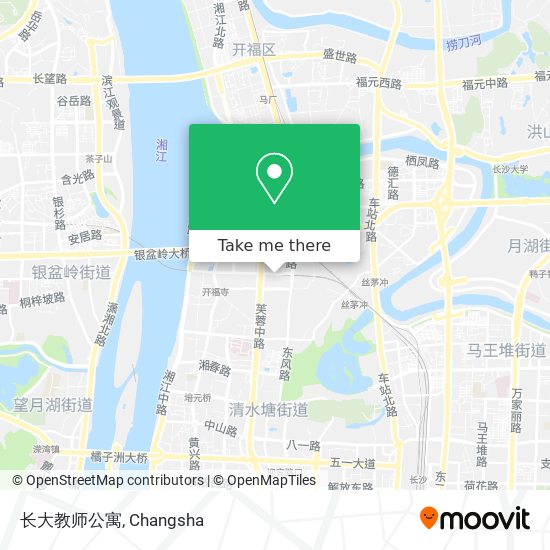 长大教师公寓 map