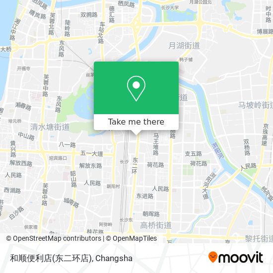 和顺便利店(东二环店) map