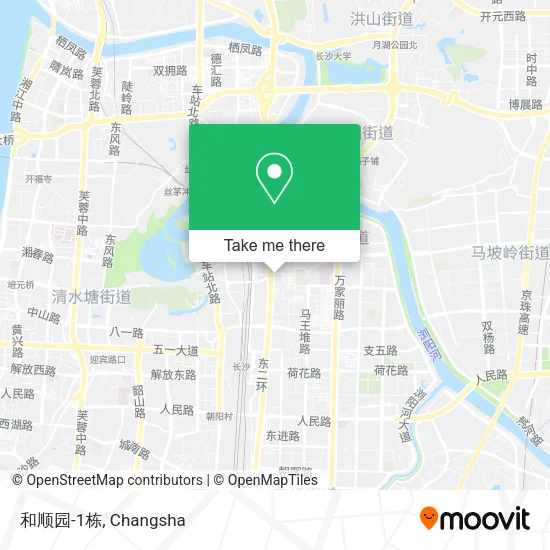 和顺园-1栋 map