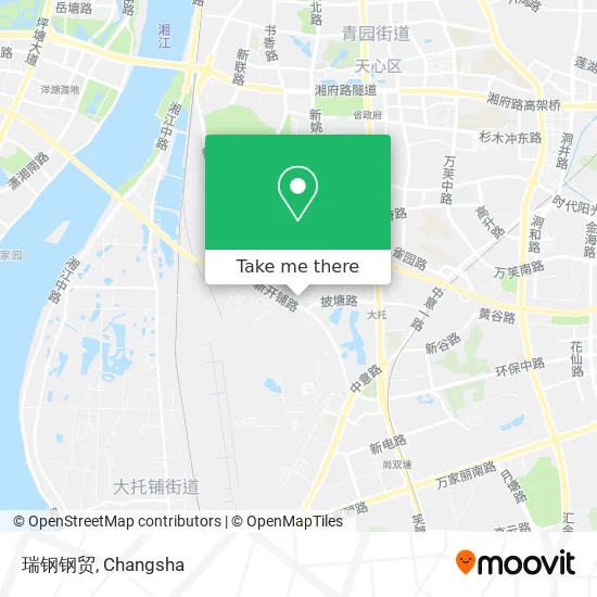 瑞钢钢贸 map