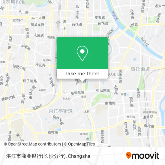 湛江市商业银行(长沙分行) map