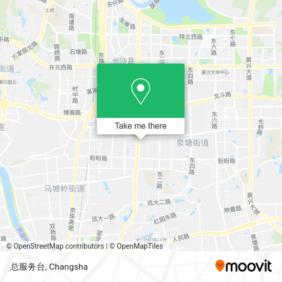 总服务台 map