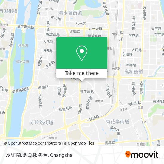 友谊商城-总服务台 map