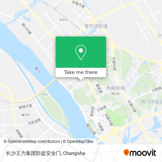 长沙王力集团防盗安全门 map